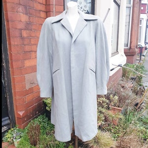 Sale stunning 1940s cc41 very pale blue grey wool jacket great sleeve detail shoulder pads very chic and timeless Wartime classic