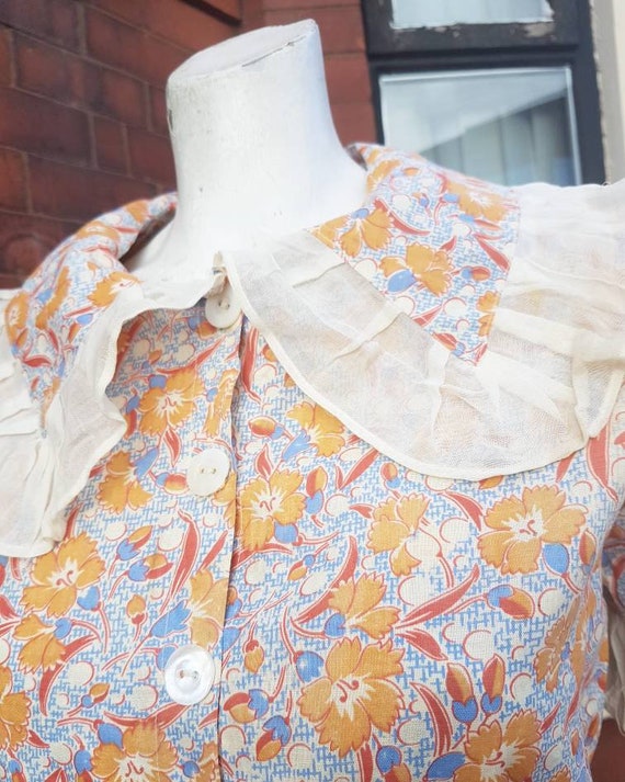 Stunning rare early to mid 1930s pack blue orange