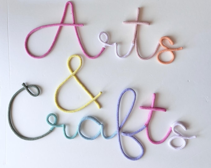 Custom Arts & Crafts sign for craft room, workshop, classes or kids room  - Personalized Wall Art