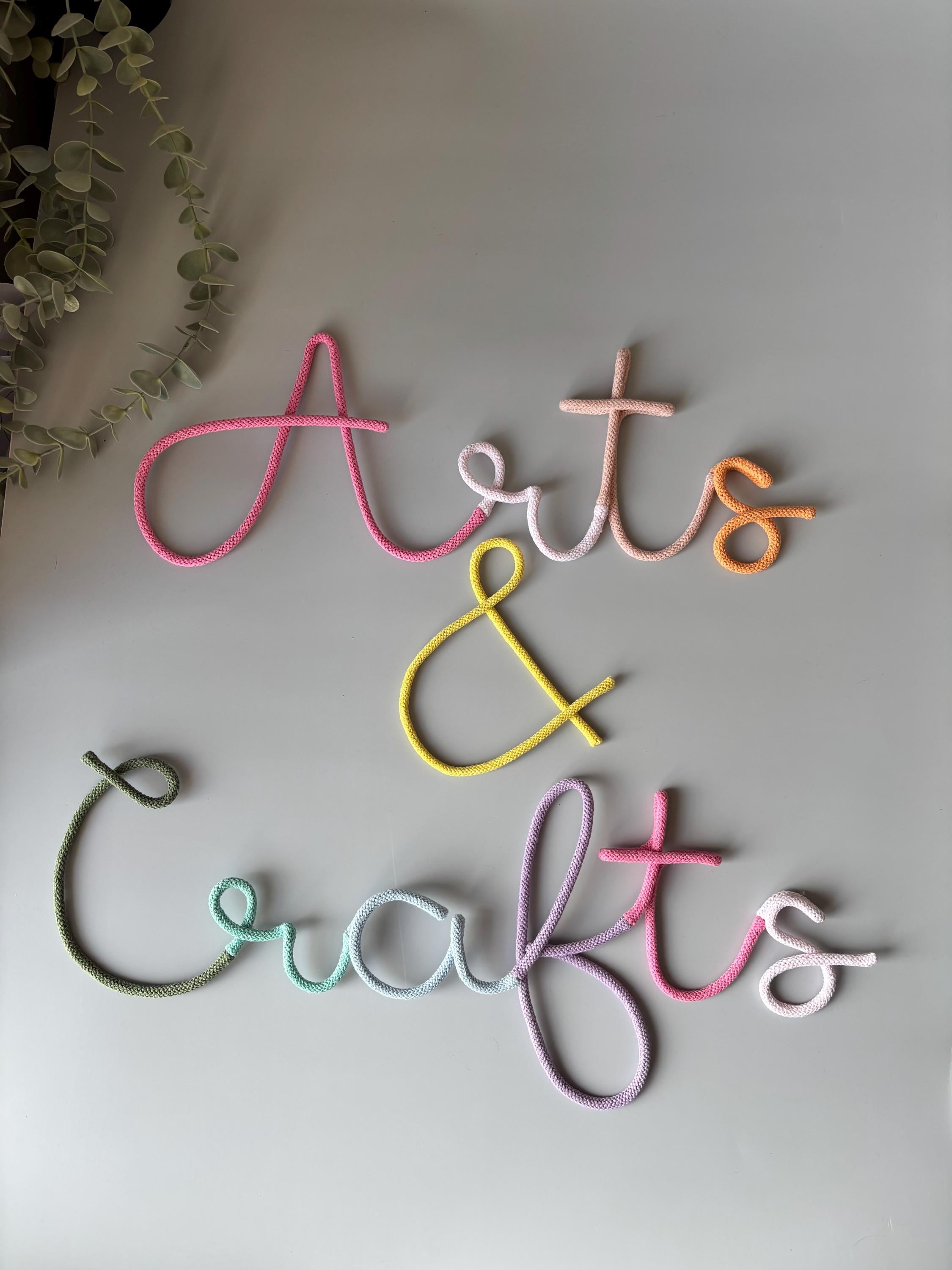 Example Craft Sign Custom Arts & Crafts Sign for Craft Room, Workshop, Classes or Kids ...