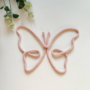 Butterfly Wire Wall Decor for Kids Room - Personalized in Any Color Scheme