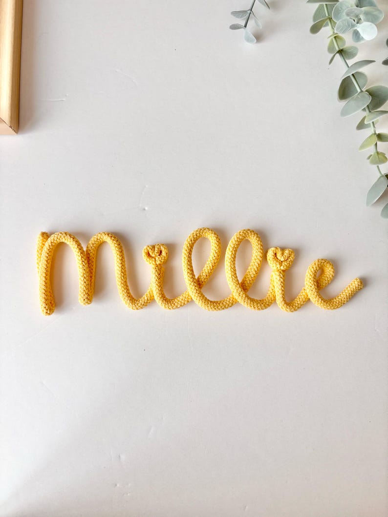 kids name sign for wall display