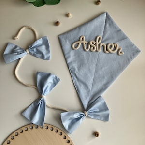 Personalised kite wall decor kite wall hanging kids room decor nursery decoration baby gift baby shower