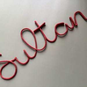 Personalisiertes Namensschild Tür Kinderzimmer – Babyzimmer Wanddeko für Neugeborene Bild 12