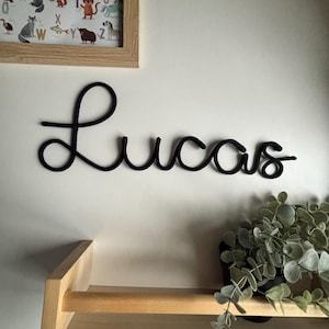 Personalisiertes Namensschild Tür Kinderzimmer – Babyzimmer Wanddeko für Neugeborene Bild 15