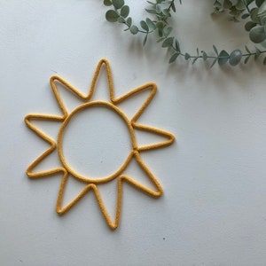 Rope Wire Sun , Great Wall Decor for Kids and Babies Nursery - Etsy