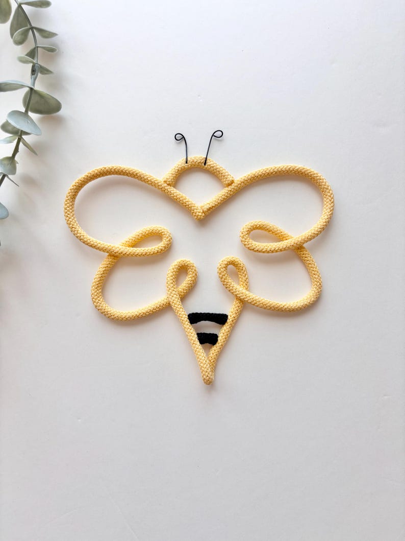 Bumblebee decor for nursery wall or kids room styling