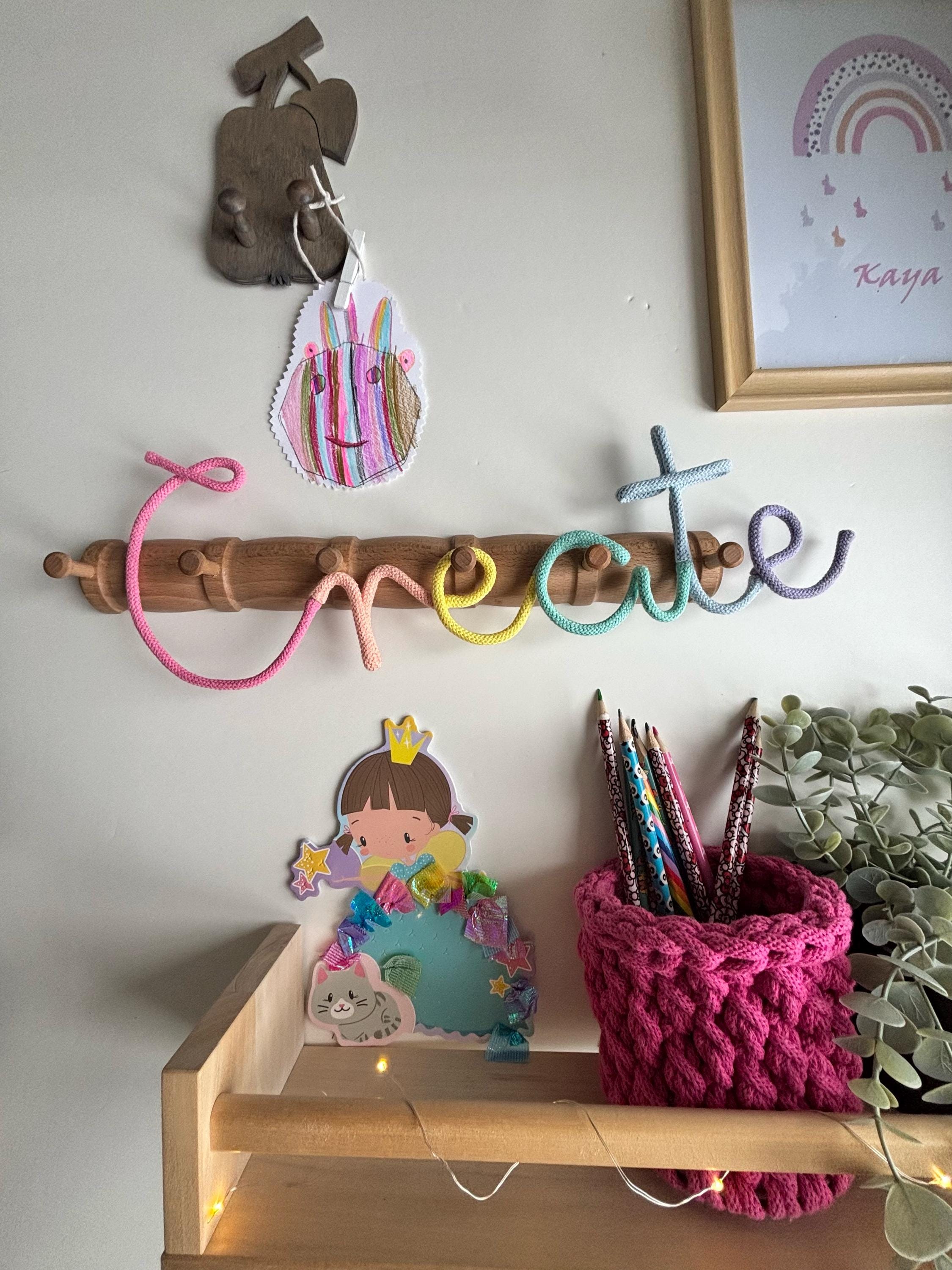 Customizable Pastel Colours Sign for Your Wall - 'create' Your Own ...