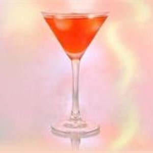 Cosmopolitan Scented Martini Glass Gel Candle Scent and the City image 3