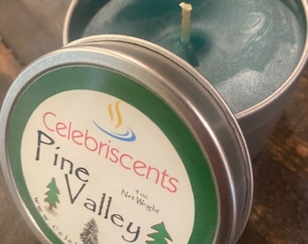 Enchanting Pine Tree Scent.  You get the real scent of a Pine Tree from up North.  Candle is perfect for the fall and Holidays.  Pinetastic!