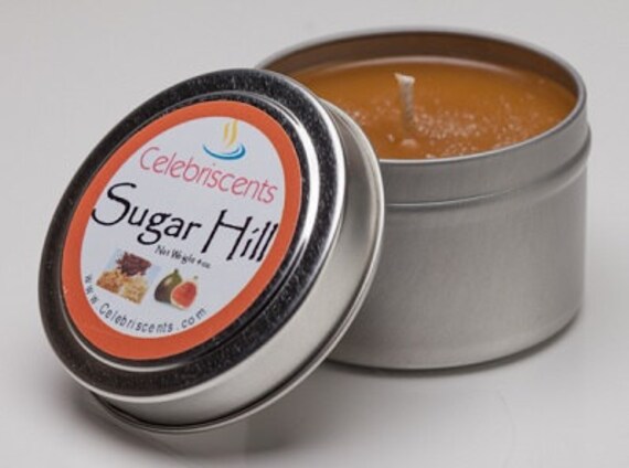Enticing and sweet Fig scented soy candle perfectly sprinkled with brown sugar.  Notes of coconuts and amber make this candle the coziest!