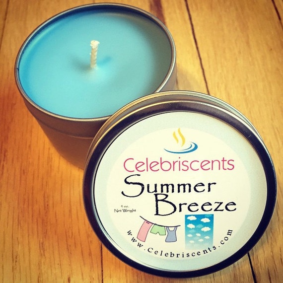 Clean summer breeze scent of freshly-washed linen and clothes naturally hanging from a clothesline in warm, flowing air.  Strong, yet fresh!