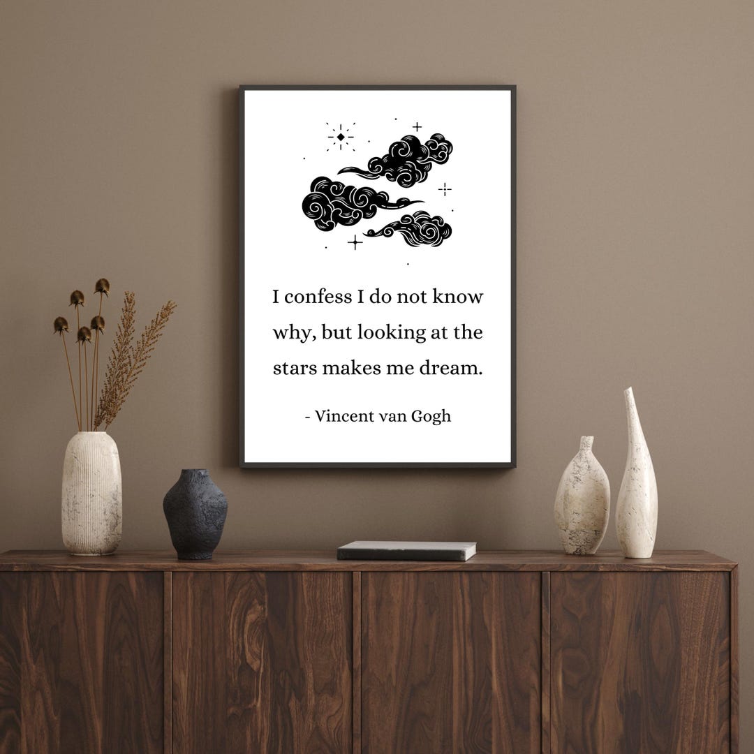 Vincent Van Gogh - I Confess I Do Not Know Why, but Looking at the ...