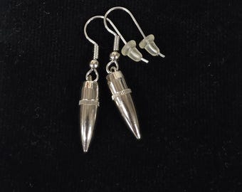 Bullet Dangle Earrings