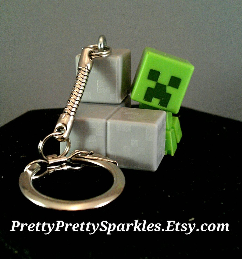 Minecraft keychains / Minecraft Creeper keychain / Minecraft Etsy
