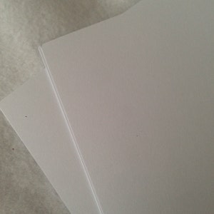 papier cartonné blanc - 110 livres - lot de 50 pages - papier cartonné blanc brillant, papier cartonné