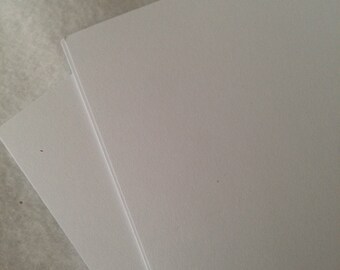 Bright White Cardstock - 110 lb Cover Paper, 50 Sheets (8.5x11)