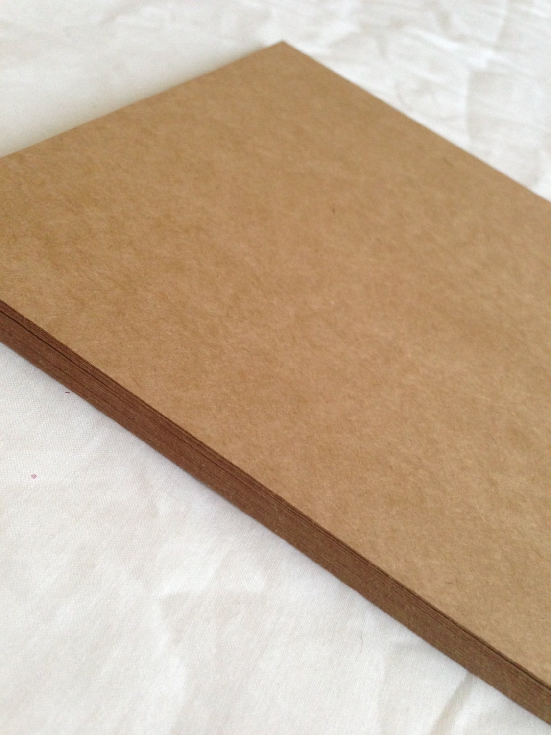 Kraft Cardstock 110 Pound Set of 50 Pages EXTRA Heavy Kraft Cardstock