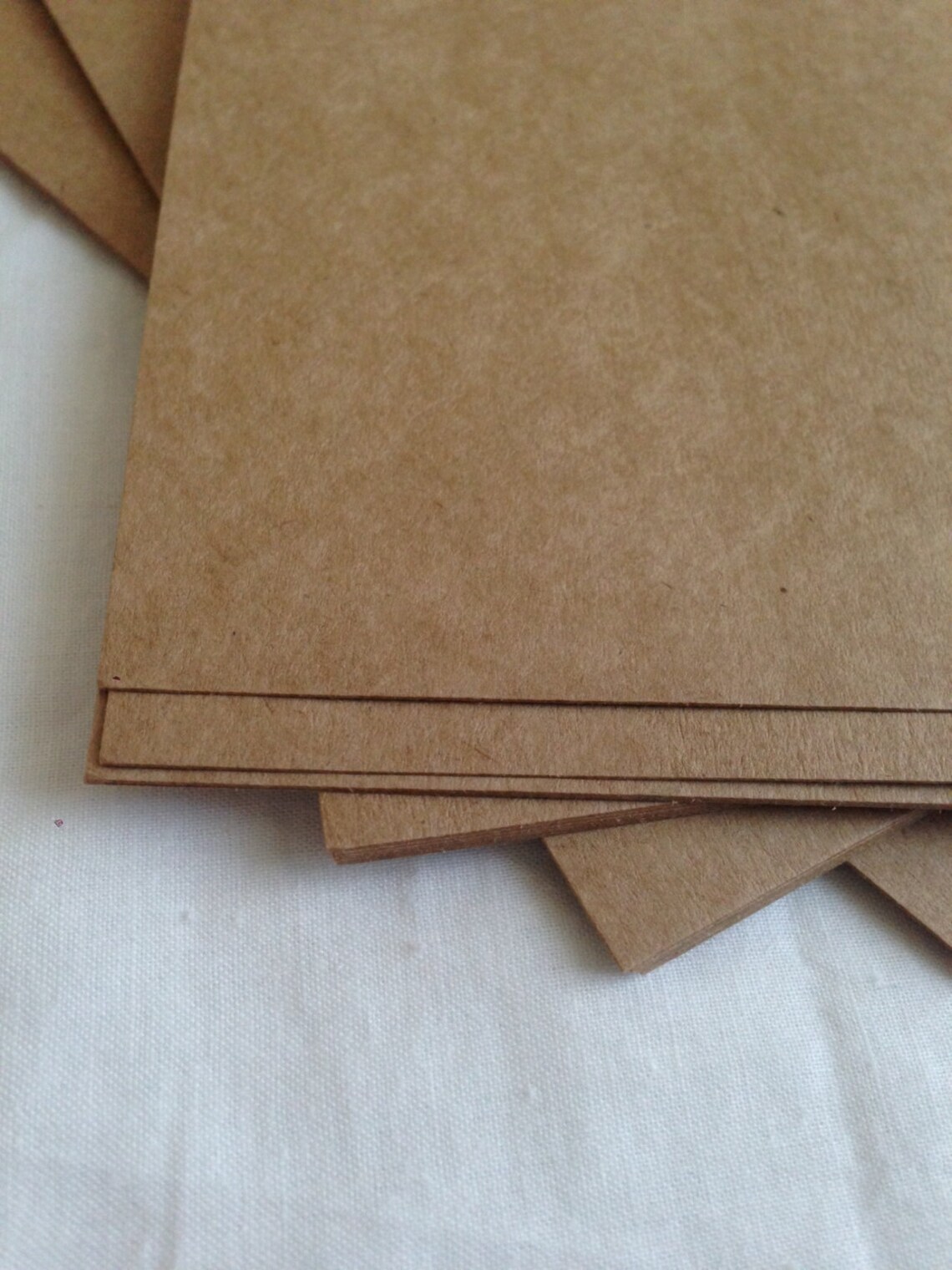 Kraft Cardstock 110 Pound Set of 50 Pages EXTRA Heavy Kraft Cardstock Rustic Cardstock Kraft