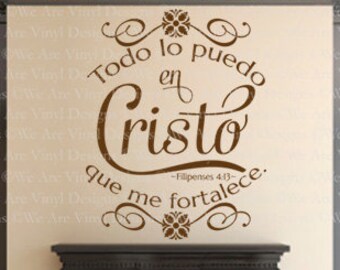 My Prayer Closet-Spanish, CODE 265, Christian Wall Decal.