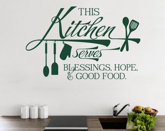 This Kitchen, CODE 246, kitchen wall decals.