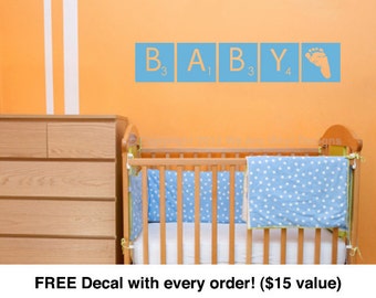 Baby Wall Decals. Children Room Decor. Baby - CODE 042