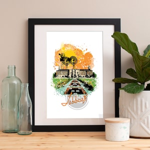 Lubbock Print, Lubbock Skyline, Lubbock Art, Lubbock Poster, Lubbock Watercolor, Lubbock Art Print, Lubbock Map, Lubbock Wall Art