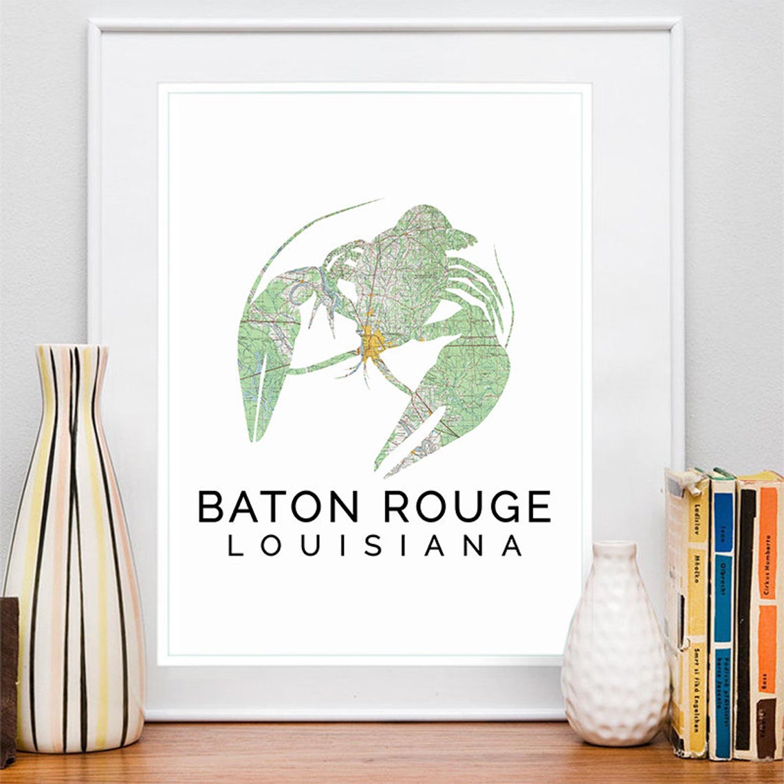 Baton Rouge Print Baton Rouge Skyline Baton Rouge Art Baton Etsy