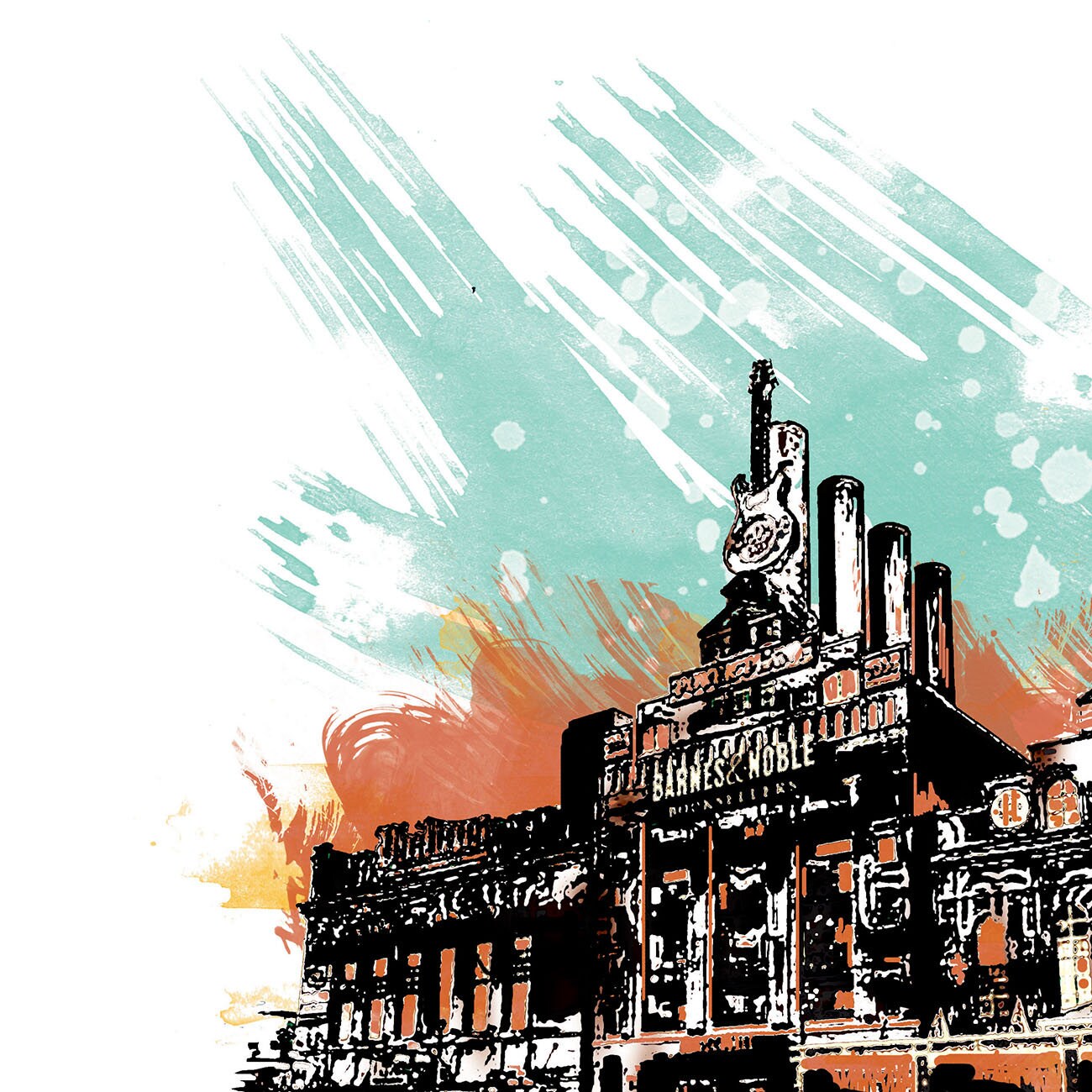 Baltimore Print, Baltimore Skyline, Baltimore Art, Baltimore Poster