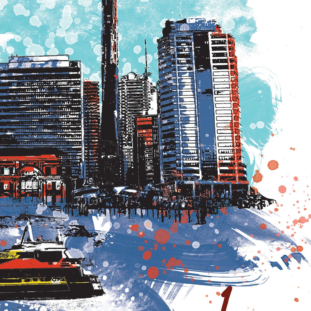 Auckland Print, Auckland Skyline, Auckland Art, Auckland Poster