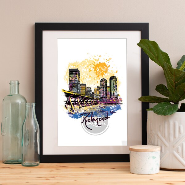 Richmond Poster Etsy