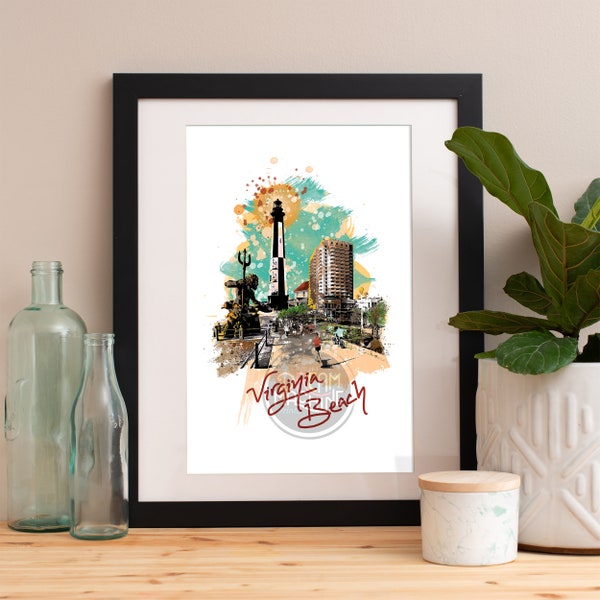 Virginia Beach Art Etsy