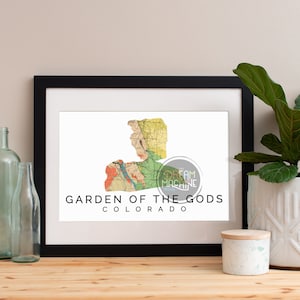 Tuin van de Goden Print, Tuin van de Goden Skyline, Tuin van de Goden Kunst, Tuin van de Goden Poster, Tuin van de Goden Aquarel