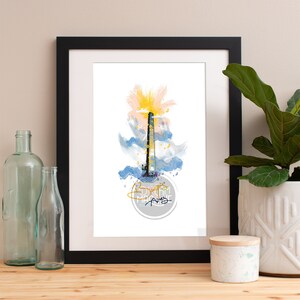 Buenos Aires Print, Buenos Aires Skyline, Buenos Aires Art, Buenos Aires Poster, Buenos Aires Aquarelle, Buenos Aires Art, Buenos Aires Carte