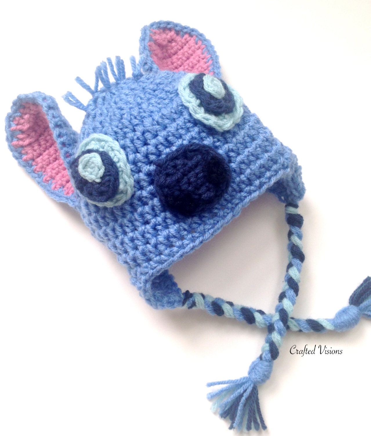 PATTERN Crochet Stitch Hat All Sizes 