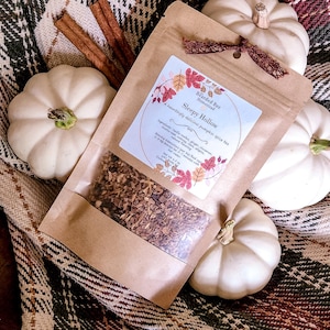 Sleepy Hollow Tea, Pumpkin Spice, Herbal Tea, Loose Leaf Tea, Fall Tea