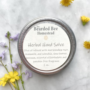 Herbal Hand Salve/Gardeners Salve/Healing Salve