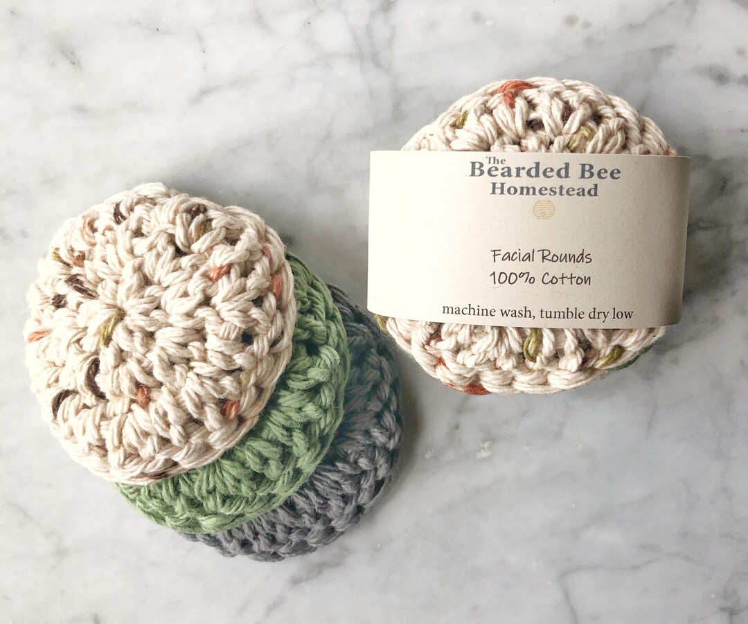 Cotton Face Rounds/reusable Cotton Face Pads/makeup Etsy