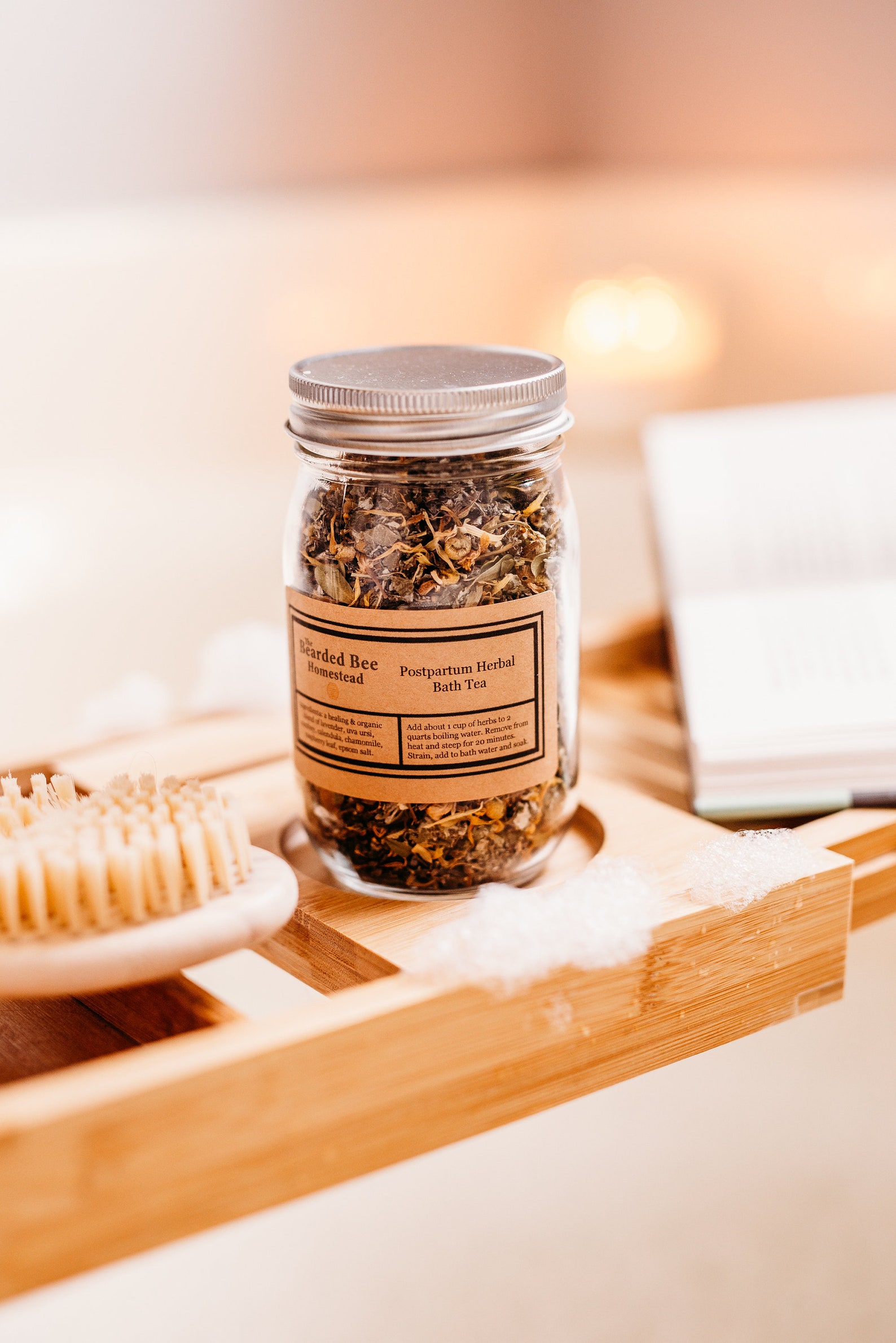 Postpartum Bath Tea/sitz Bath/herbal Sitz Bath/healing Etsy