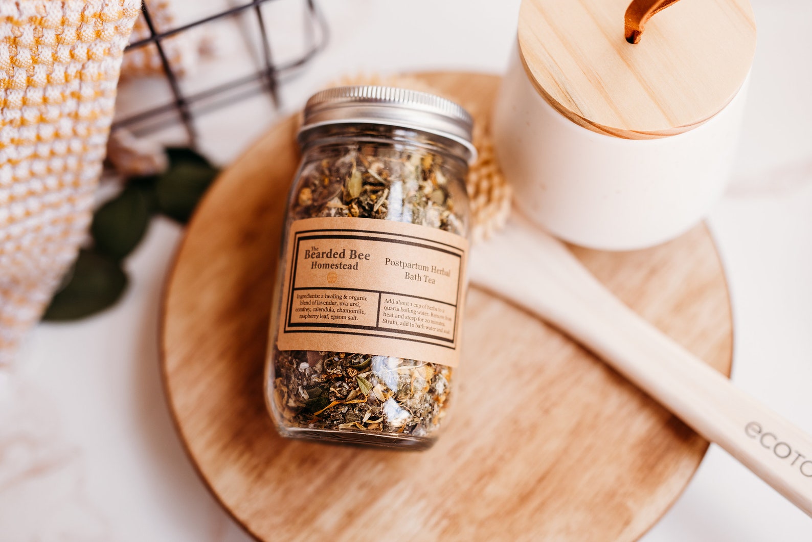 Postpartum Bath Tea/sitz Bath/herbal Sitz Bath/healing Etsy