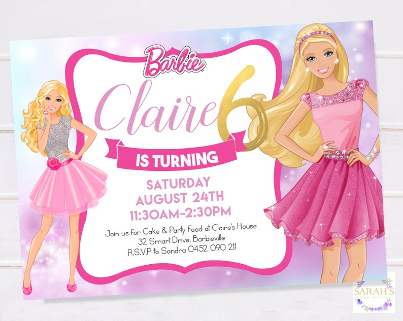 personalised barbie doll