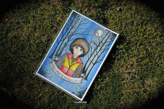 will byers ! (my art) : r/StrangerThings