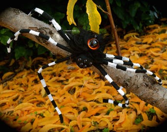 Halloween Spider Art Doll Plush - 'Mister Louis Spindle'