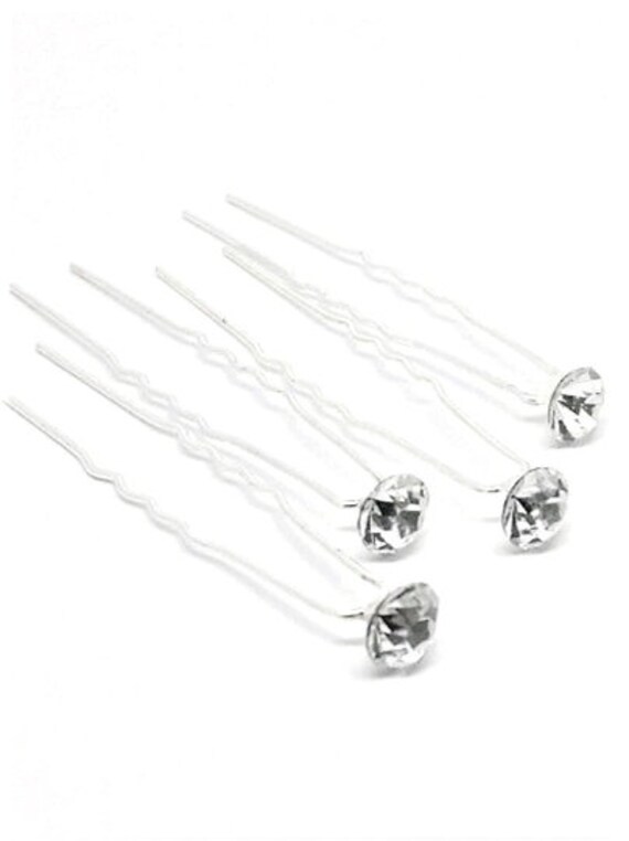Bridal Hair Accessories Wedding Hair Pins Crystal Hair Pins Etsy UK