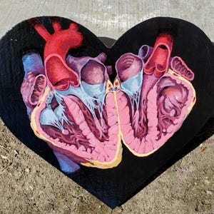 Heart Study original painting