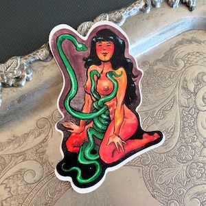 Snake Charmer Vinyl Sticker