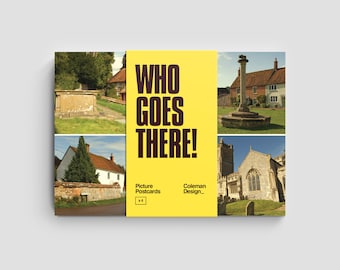 Doctor Who | WHO GOES THERE! | Picture Postcards | Pack of 4