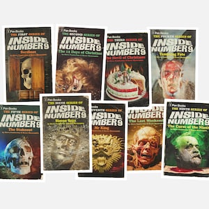 Innenseite Zahl 9 | Pan Book of Horror | Postkarten | 9er Pack