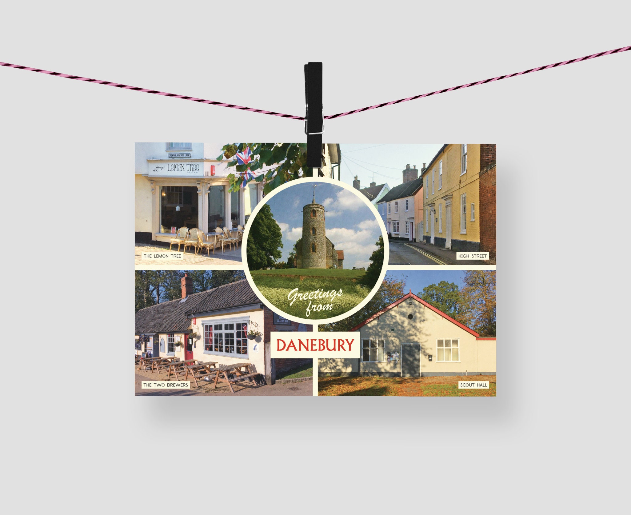 Detectorists | Danebury Picture Postcard | A6