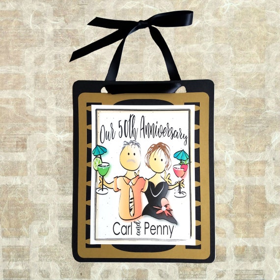 50th Anniversary Cruise Door Decoration Funny 25th Etsy